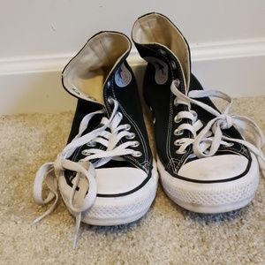 Black & White Hightop Converse
